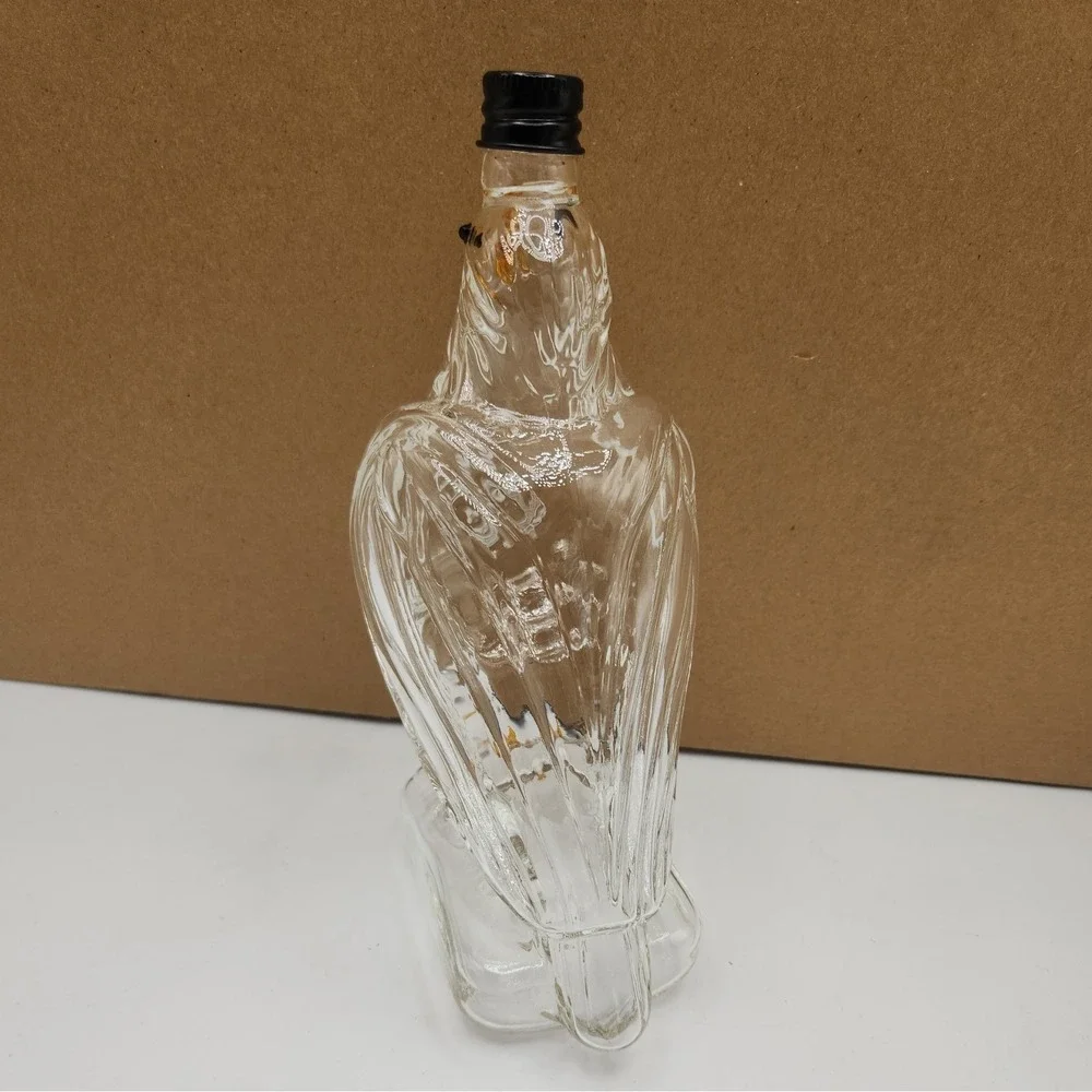 Jack Daniel's Old No. 7 Brand Rare Glass Eagle Decanter Approximately 8 in